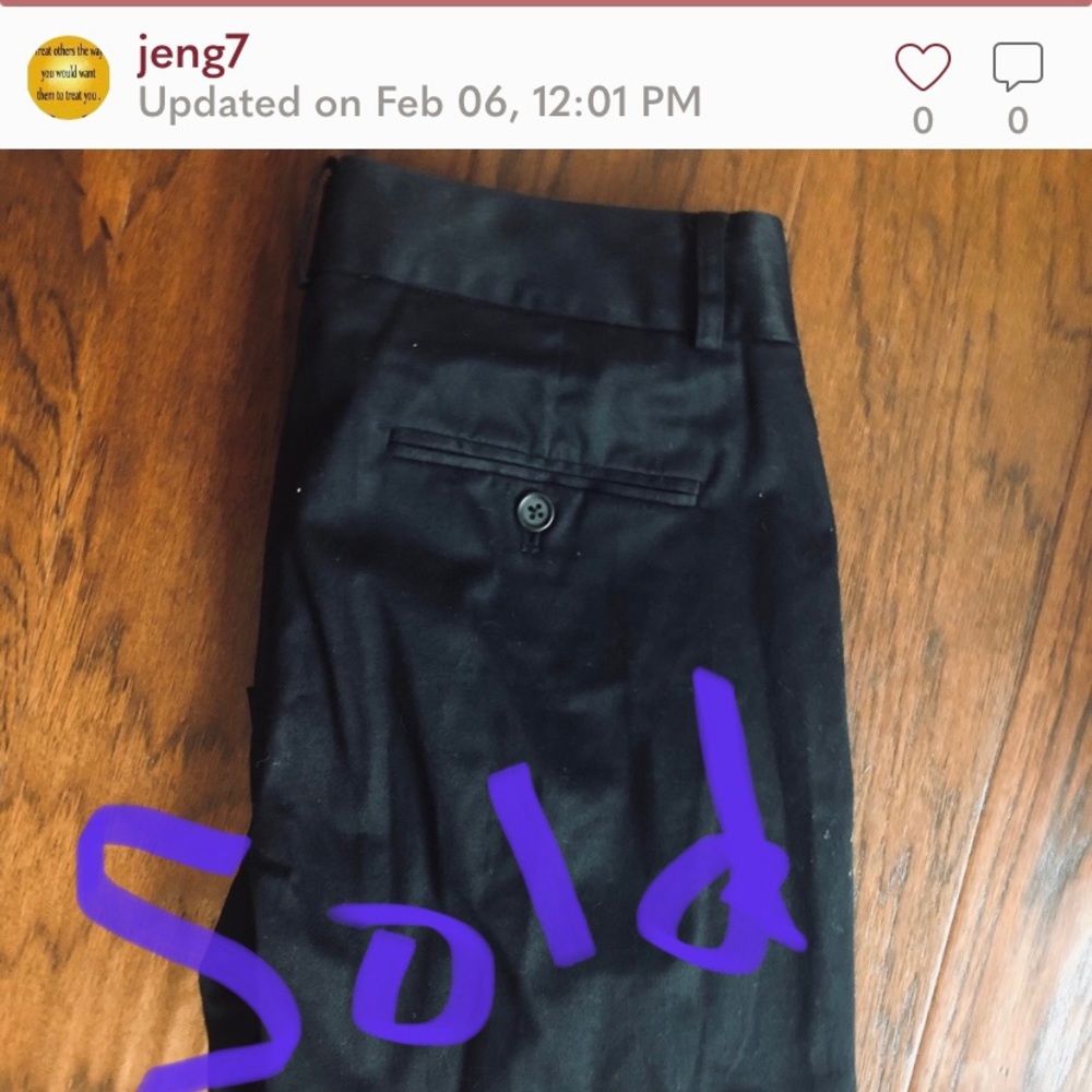 EUC- dressy Capri black Express pants